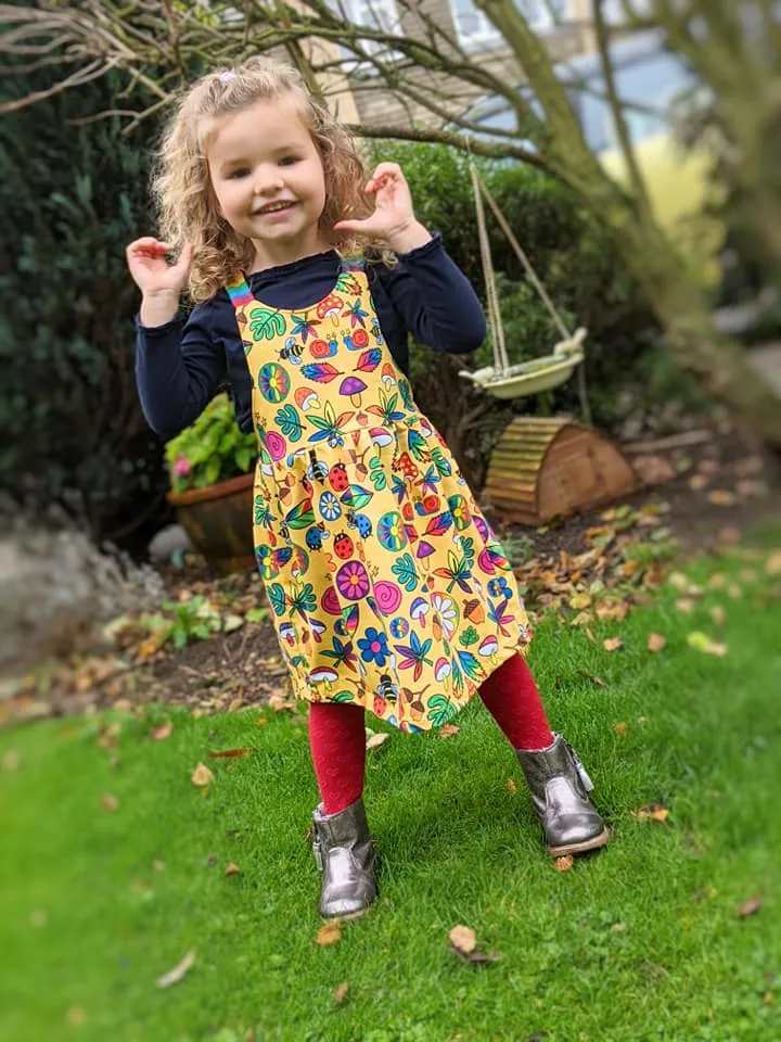Pinafore dress pattern