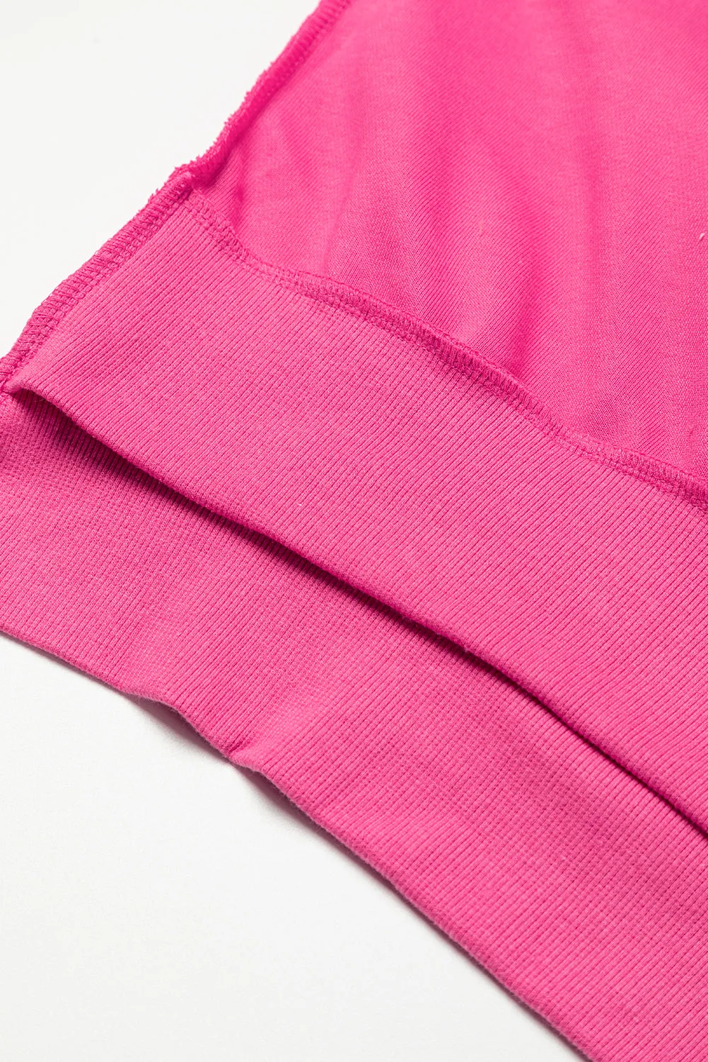 Pink Button Sweatshirt