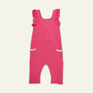 Pink Plain Jumpsuit