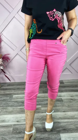 Pink Punch Pedal Pushers