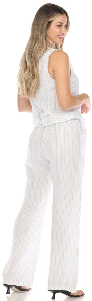 Pinstripe Vest