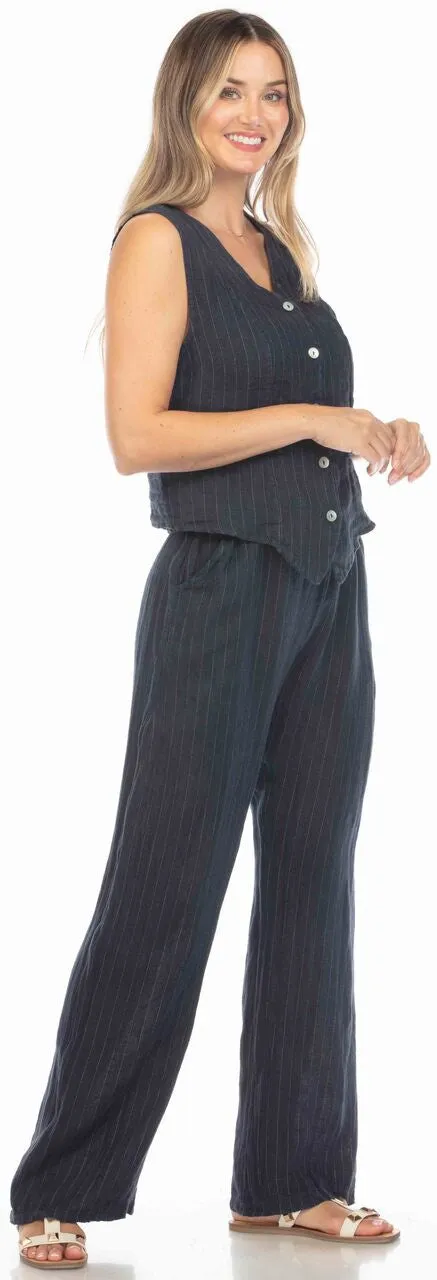 Pinstripe Vest