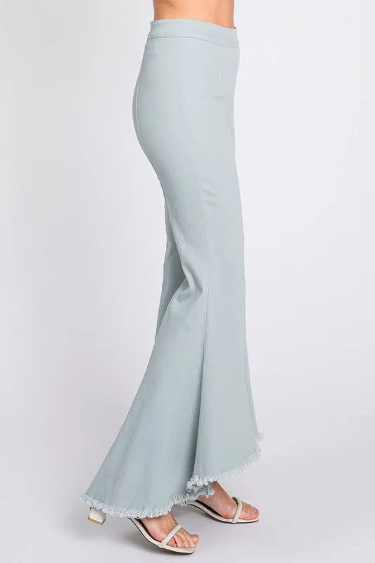 Plus Stretch Denim Pintuck Pleated Jeans