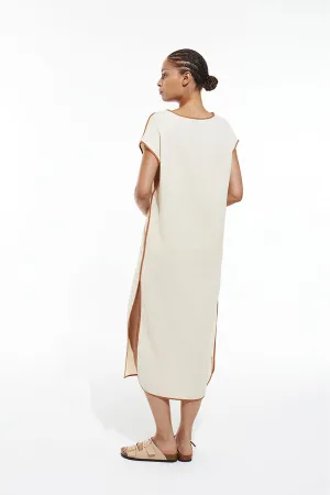 POLLEN ECRU RAF DRESS