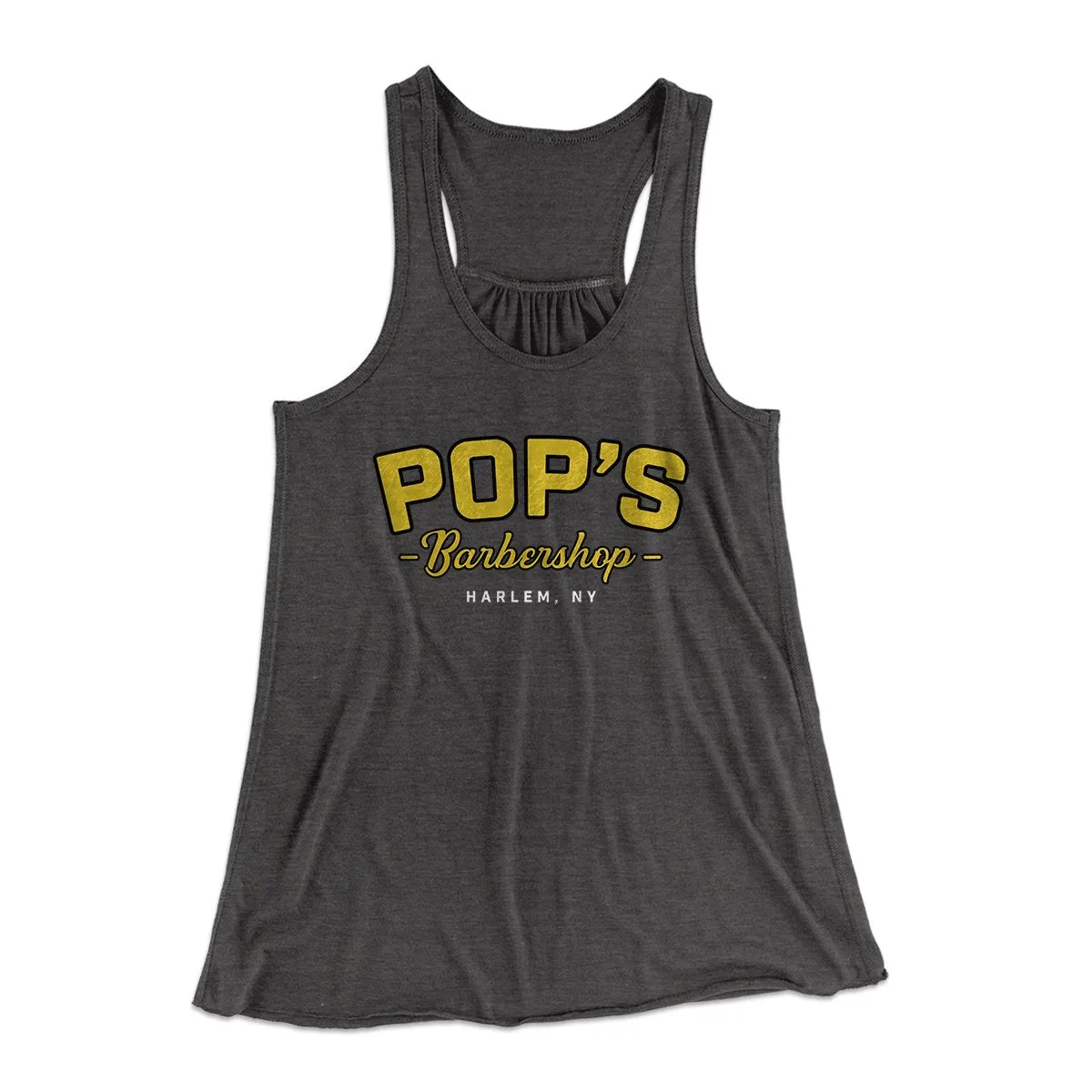 Pop's Barbershop Women's Flowey Tank Top