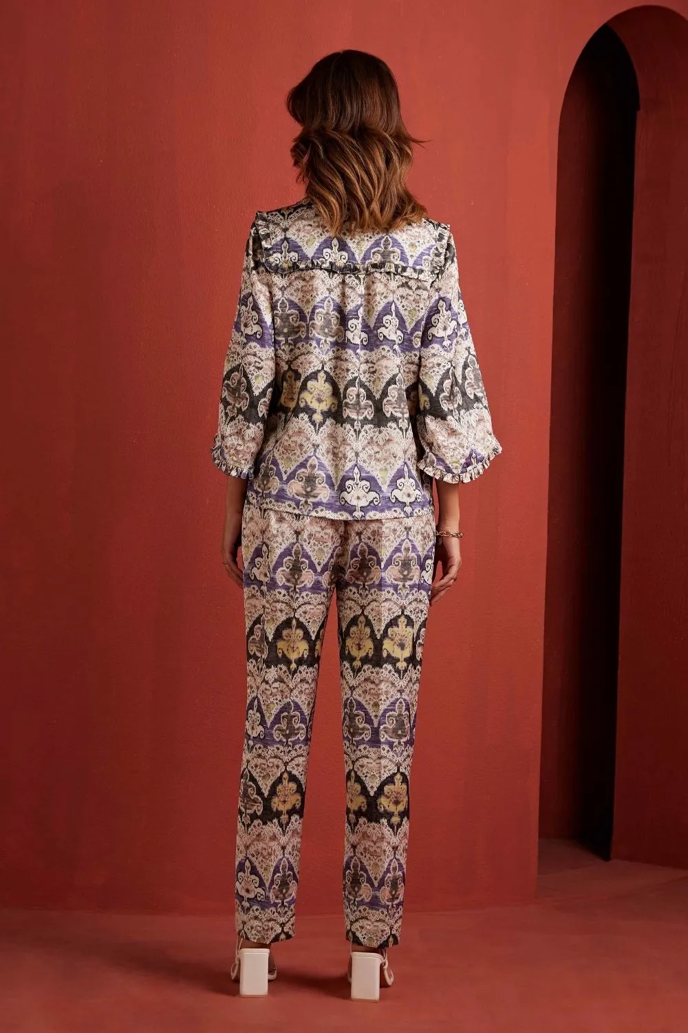 Posh Print Collar Co-ord Set