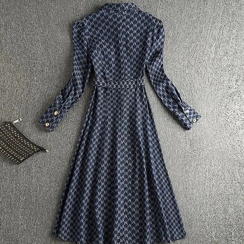 Printed Midi Dress