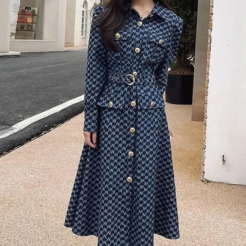 Printed Midi Dress