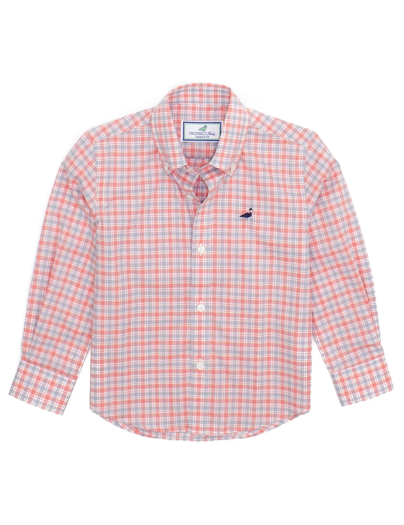 Properly Tied Boys Seasonal Sportshirt - Chesapeake