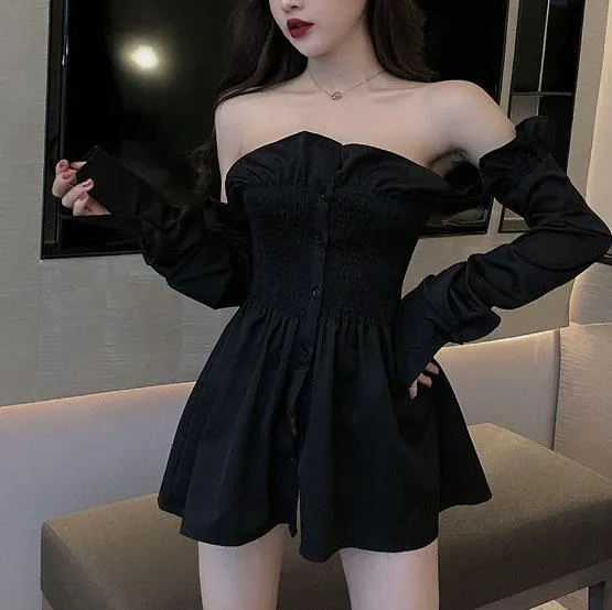 Puffy Ruffle Dress SD00115
