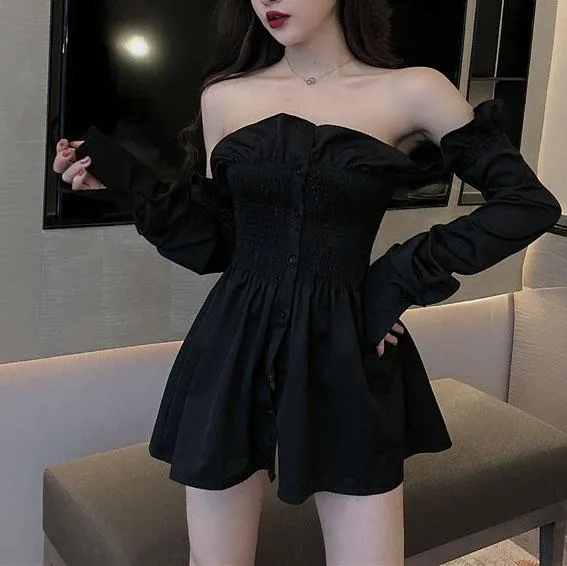 Puffy Ruffle Dress SD00115