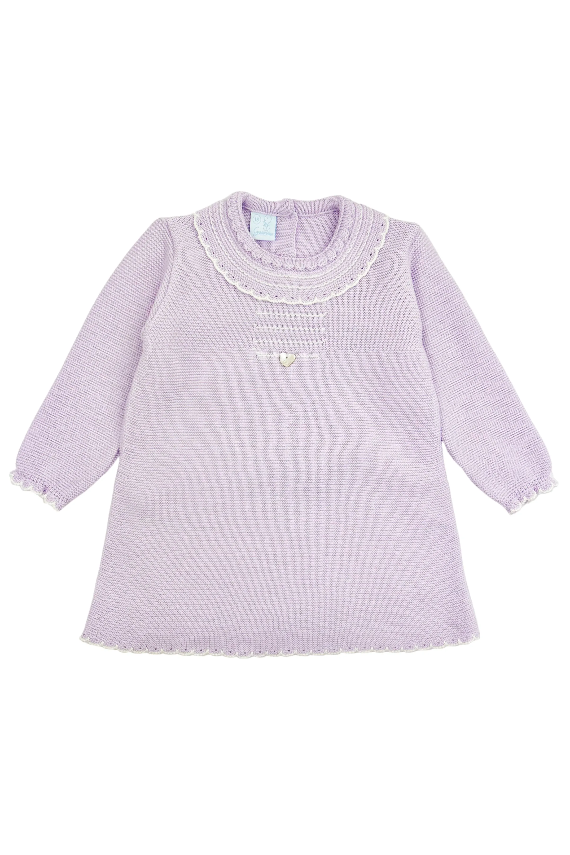 "Delilah" Lilac Knit Dress