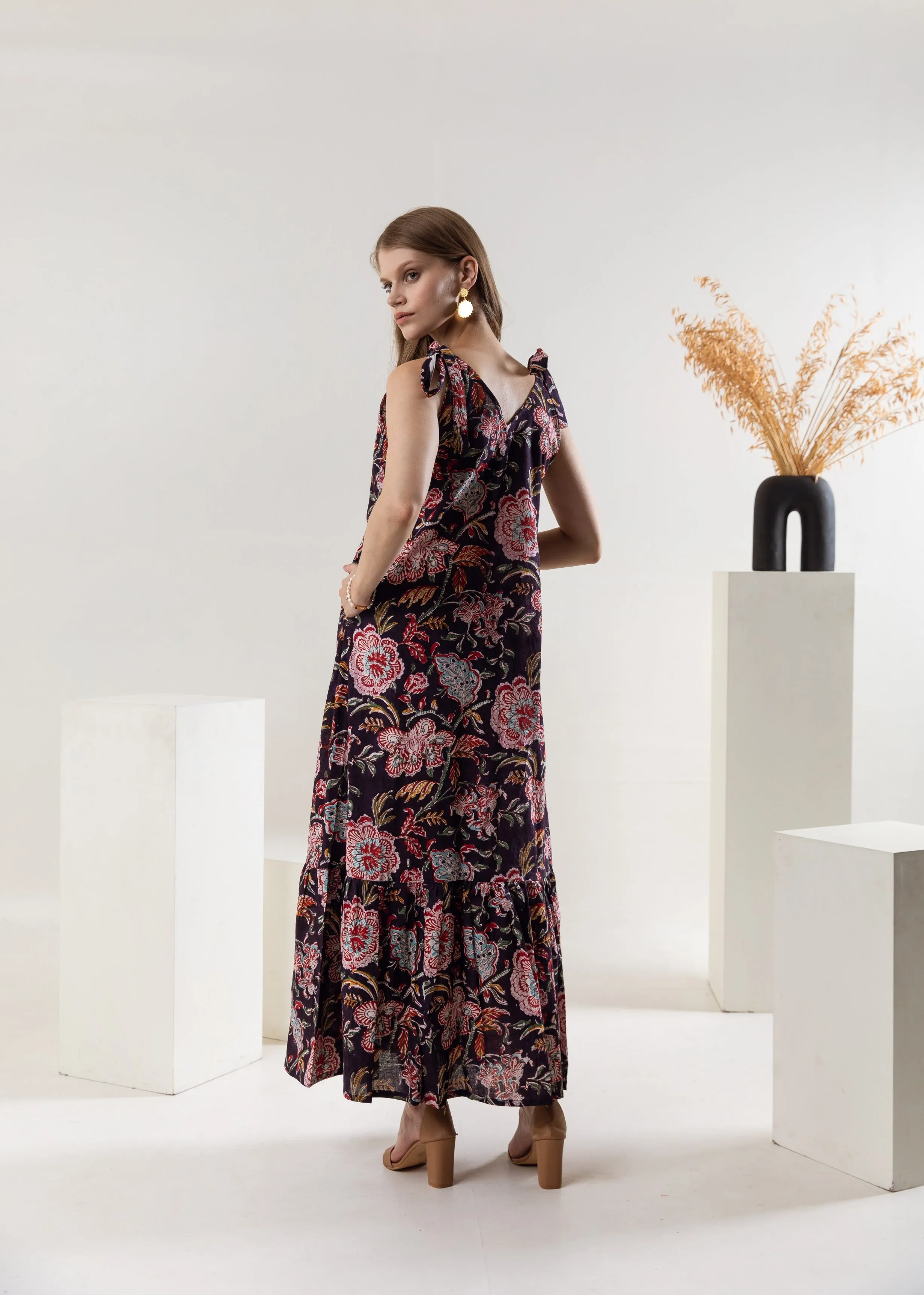 Rakh Tier Ruffle Dress