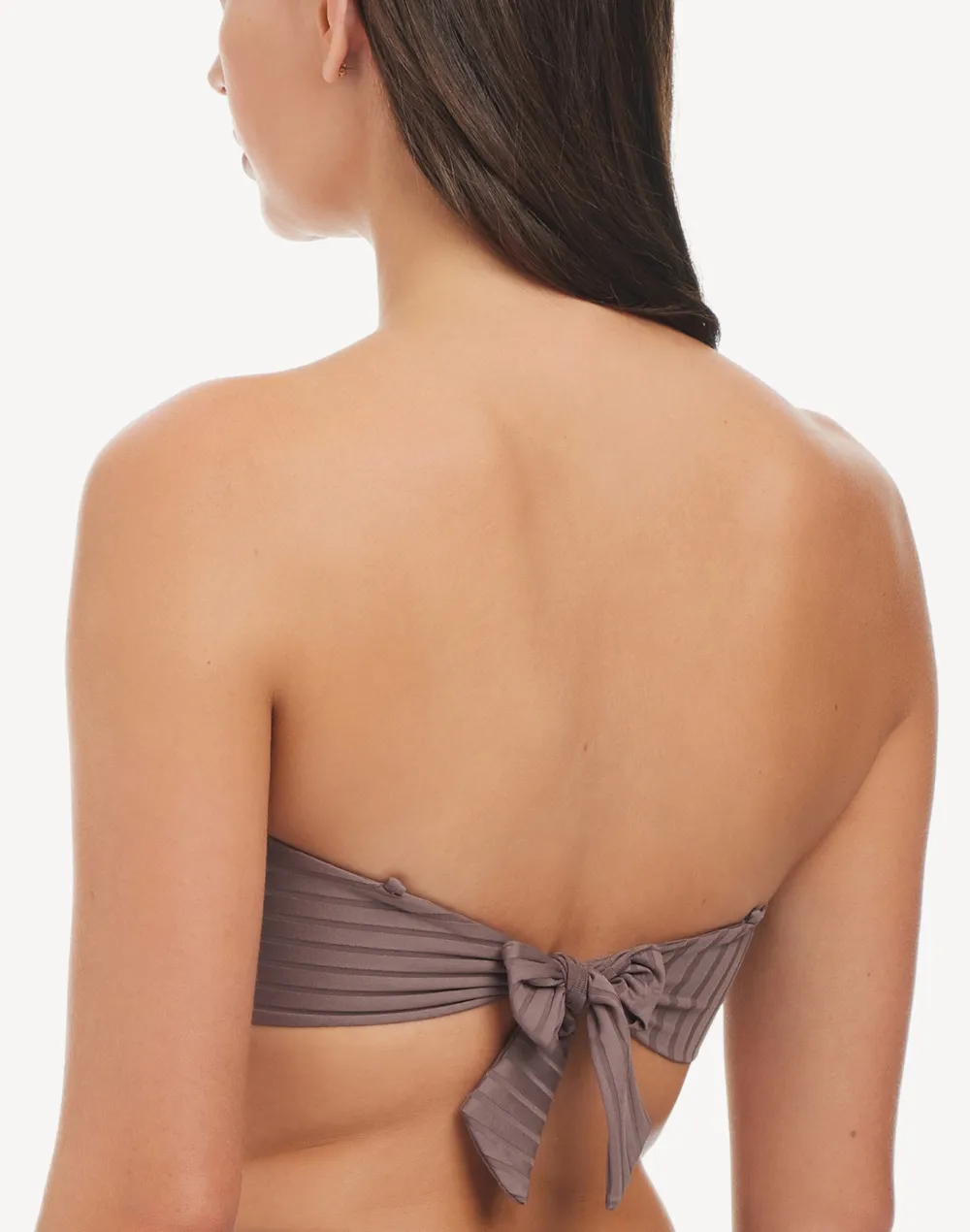 Refresh Rib Bandeau Bikini Top