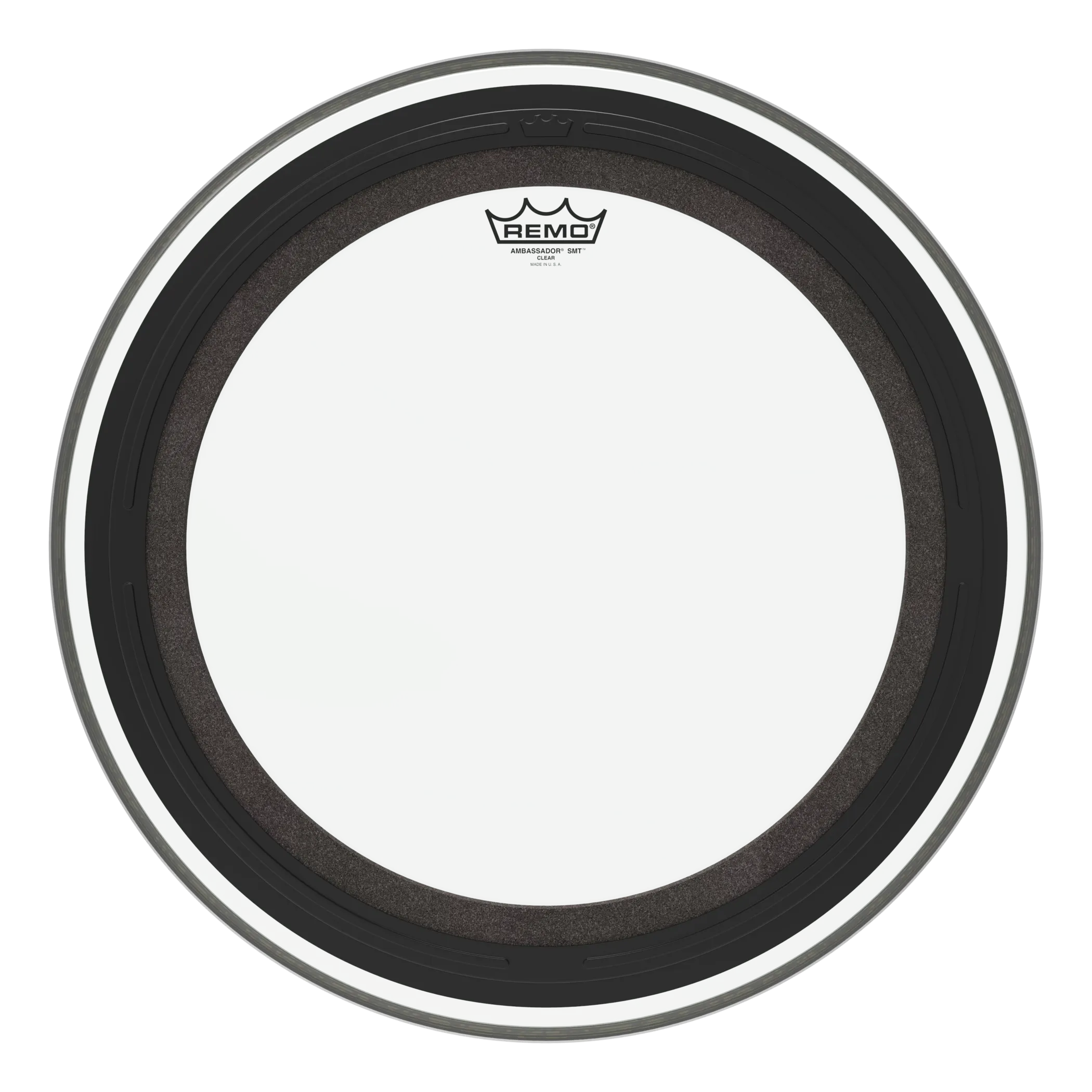 Remo Ambassador SMT Bass Drum Heads - Clear