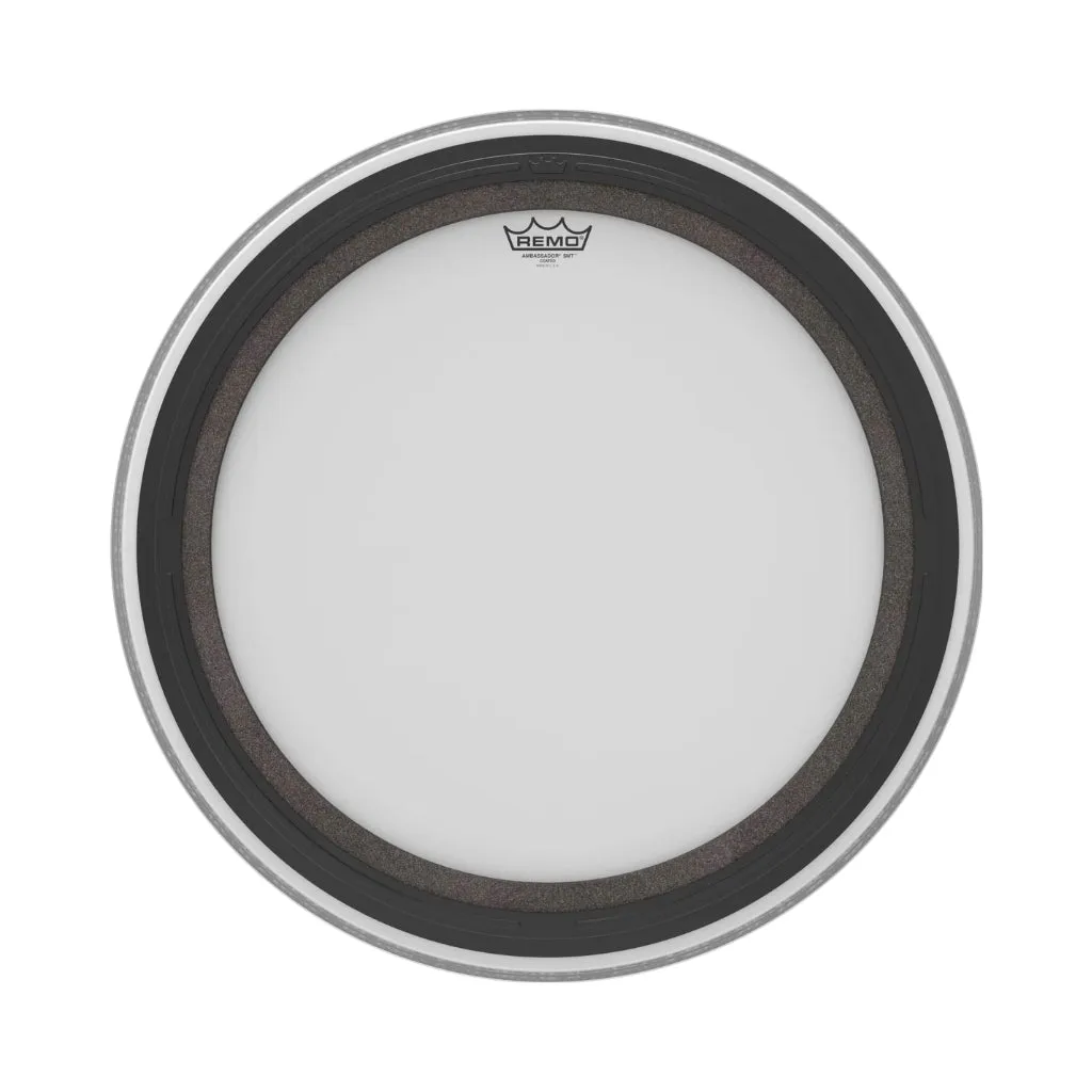 Remo SMT Ambassador Coated 16" Bass Drum - Includes 21⁄2" Falam Patch