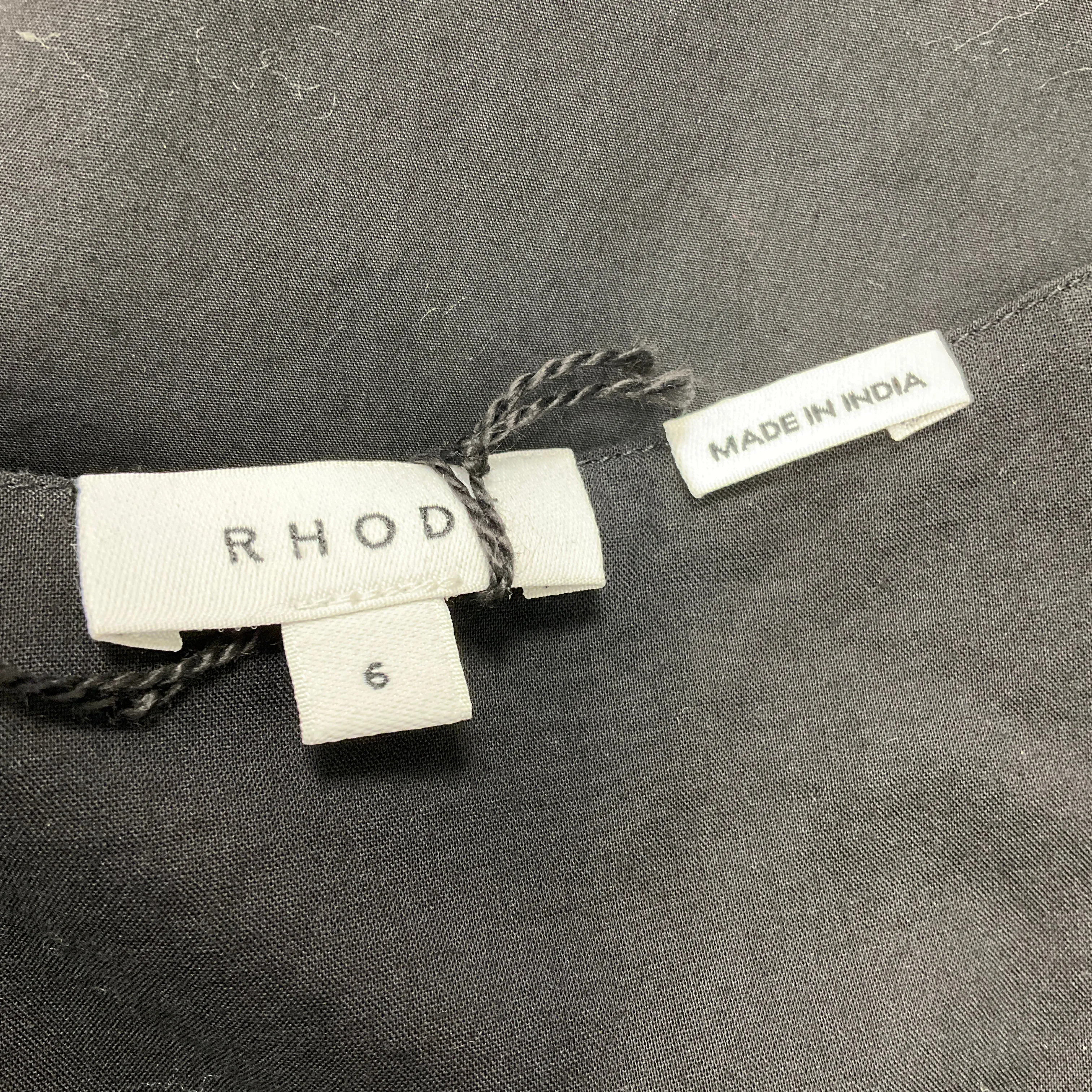 Rhode Black Greer Cutout Dress