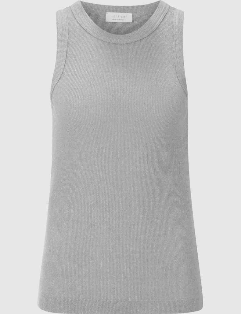 Rich & Royal Glam Rib Top