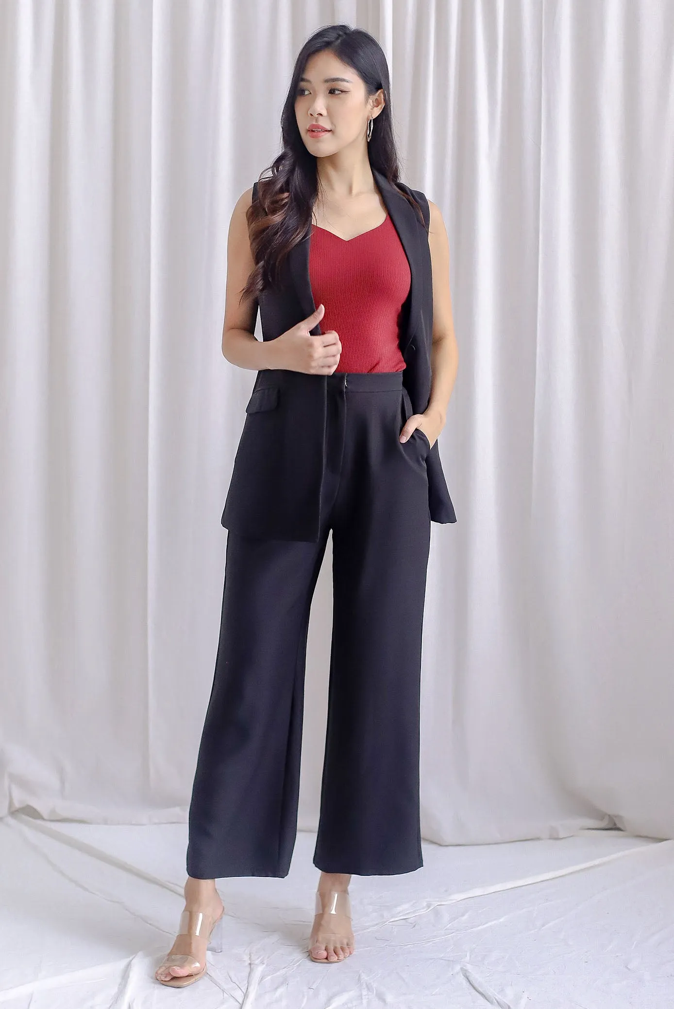 Richard Tailored Pants In Black