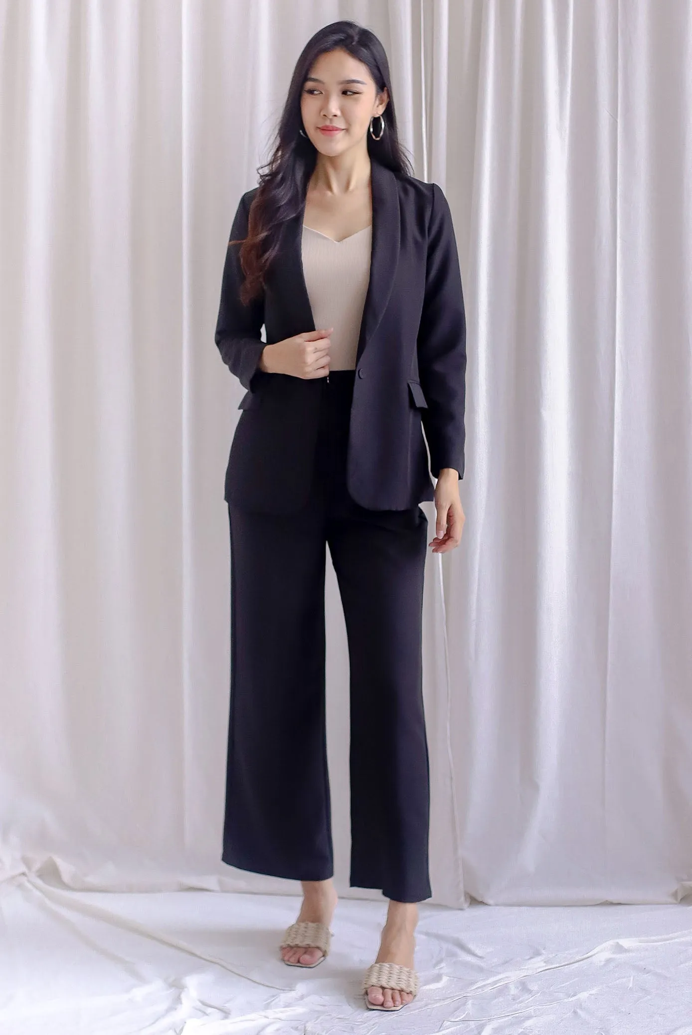 Richard Tailored Pants In Black