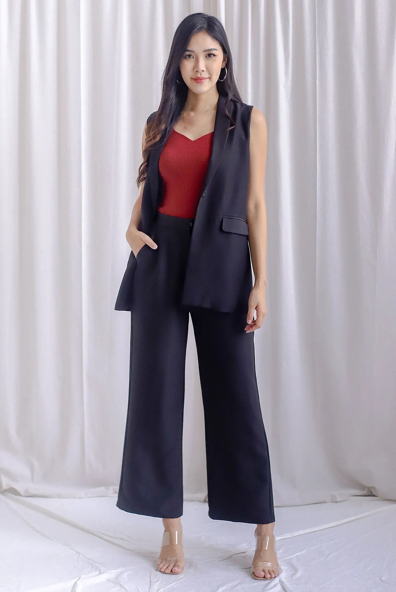 Richard Tailored Pants In Black