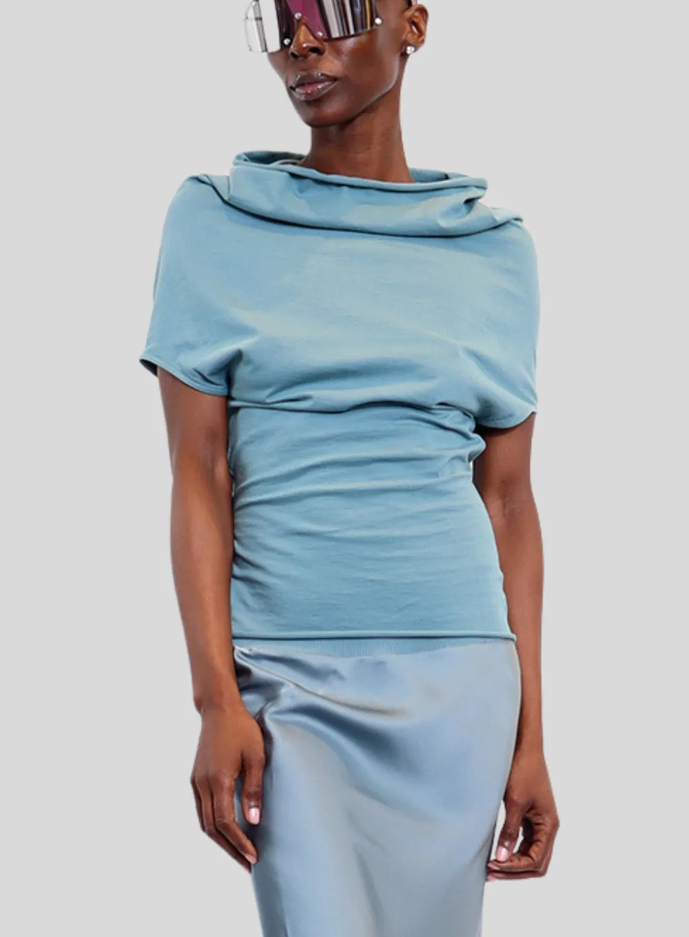 RICK OWENS | Jersey Shroud Top