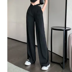 Rowy™ | Elegance trousers with wide leg and high waist