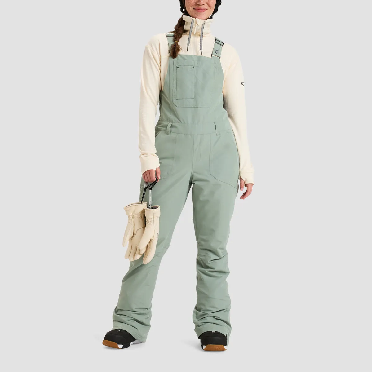 Roxy Rideout Bib 15K Snow Pants Lily Pad - Womens