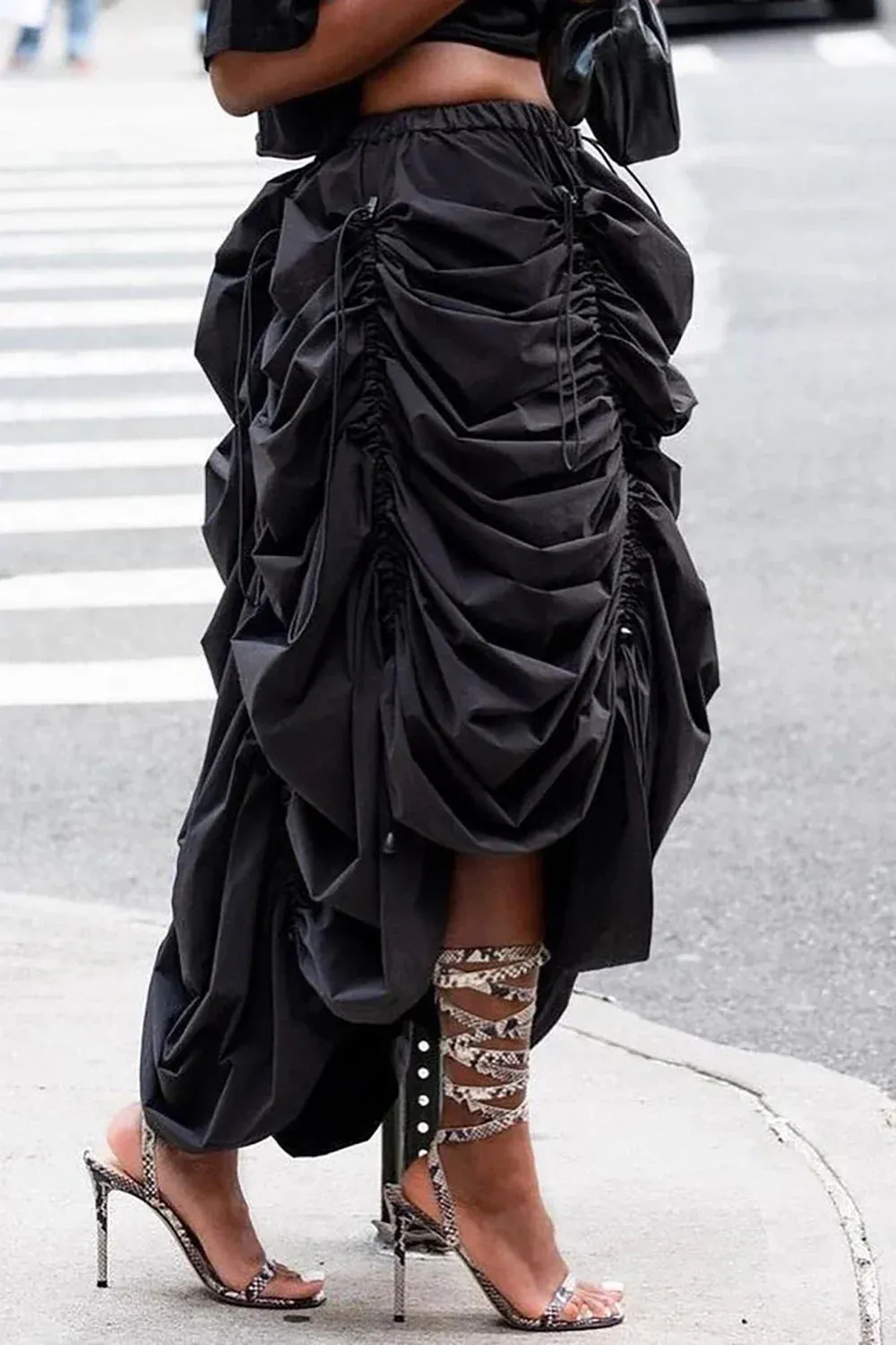 Ruched Extravaganza Skirt