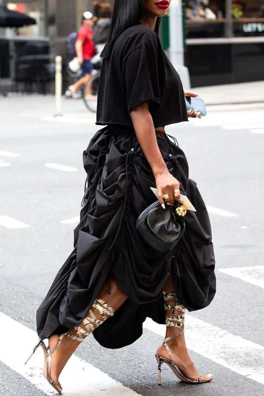 Ruched Extravaganza Skirt