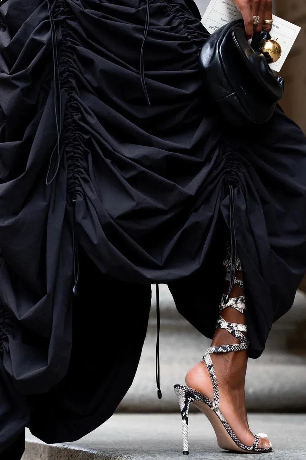 Ruched Extravaganza Skirt