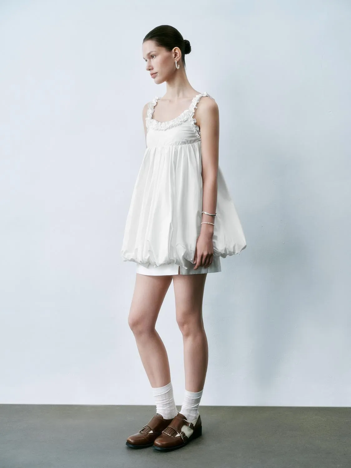Ruffle A-Line Dresses