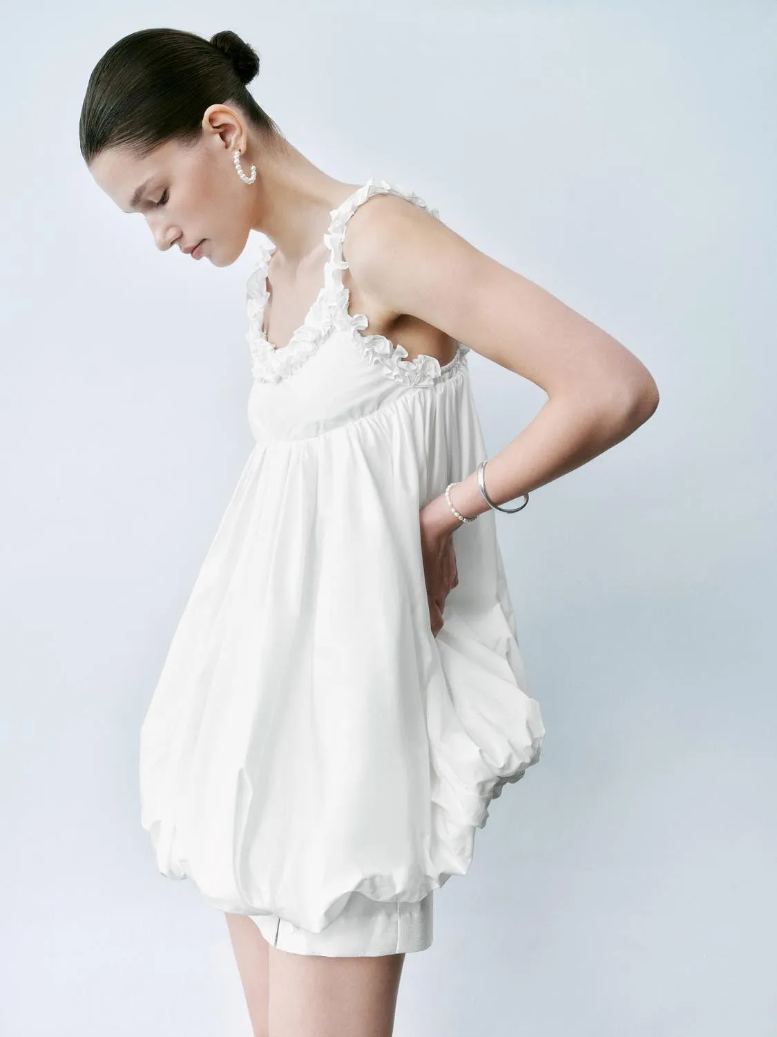 Ruffle A-Line Dresses