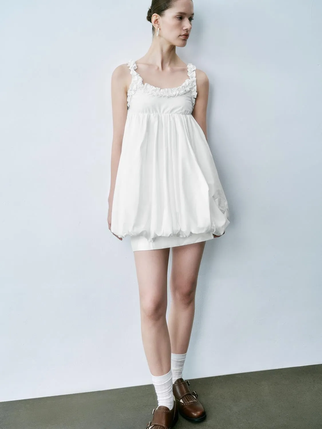 Ruffle A-Line Dresses