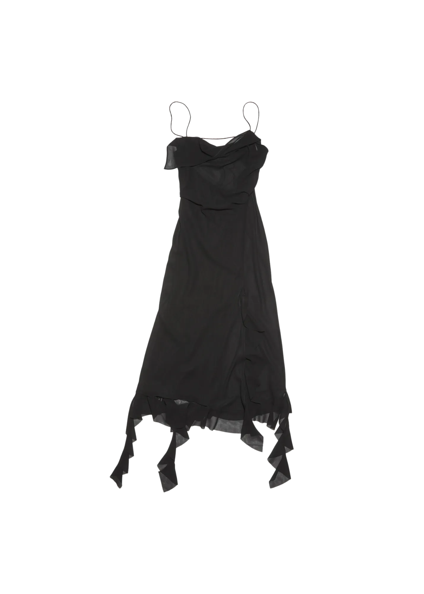Ruffle Strap Dress
