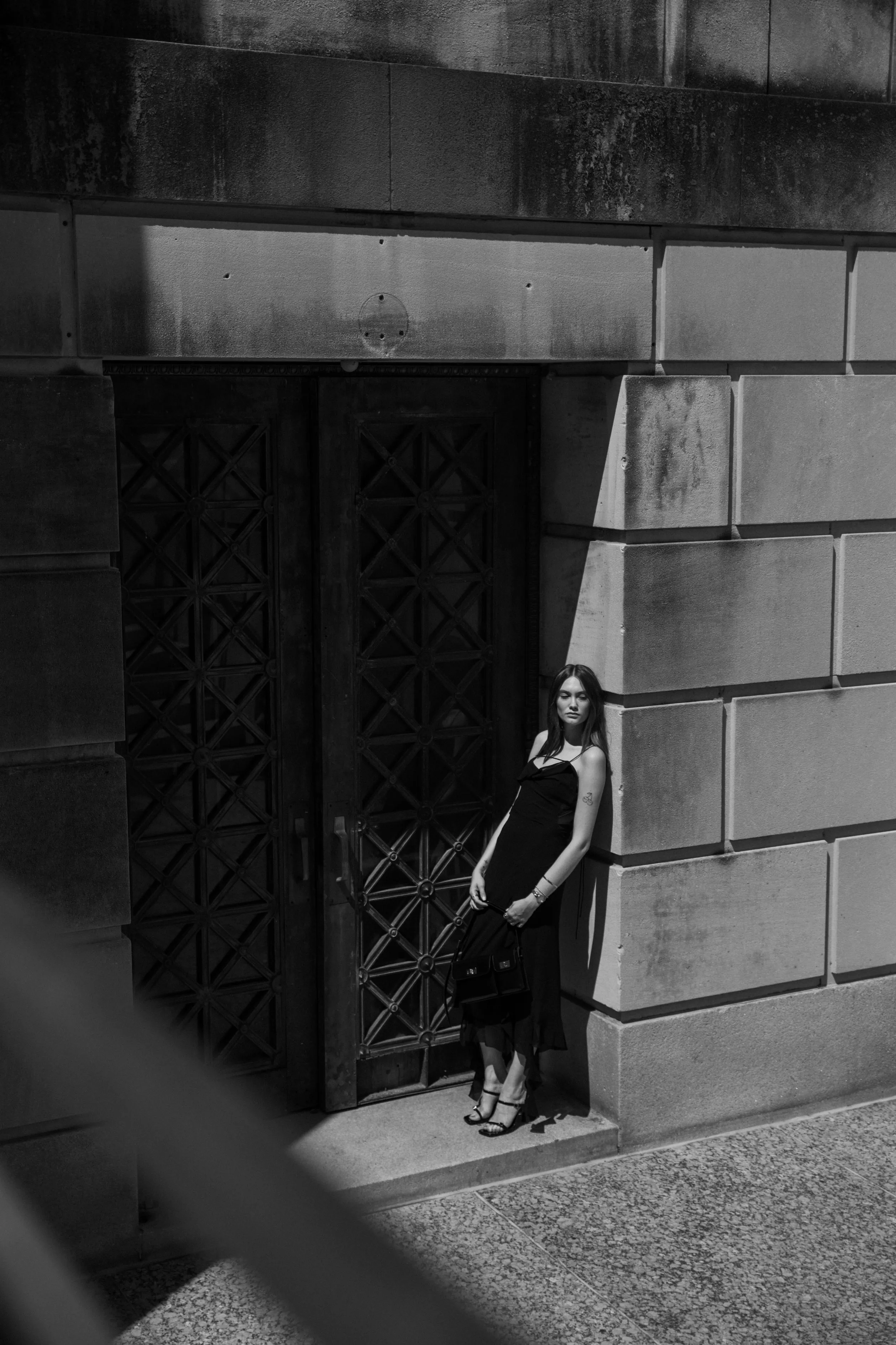 Ruffle Strap Dress