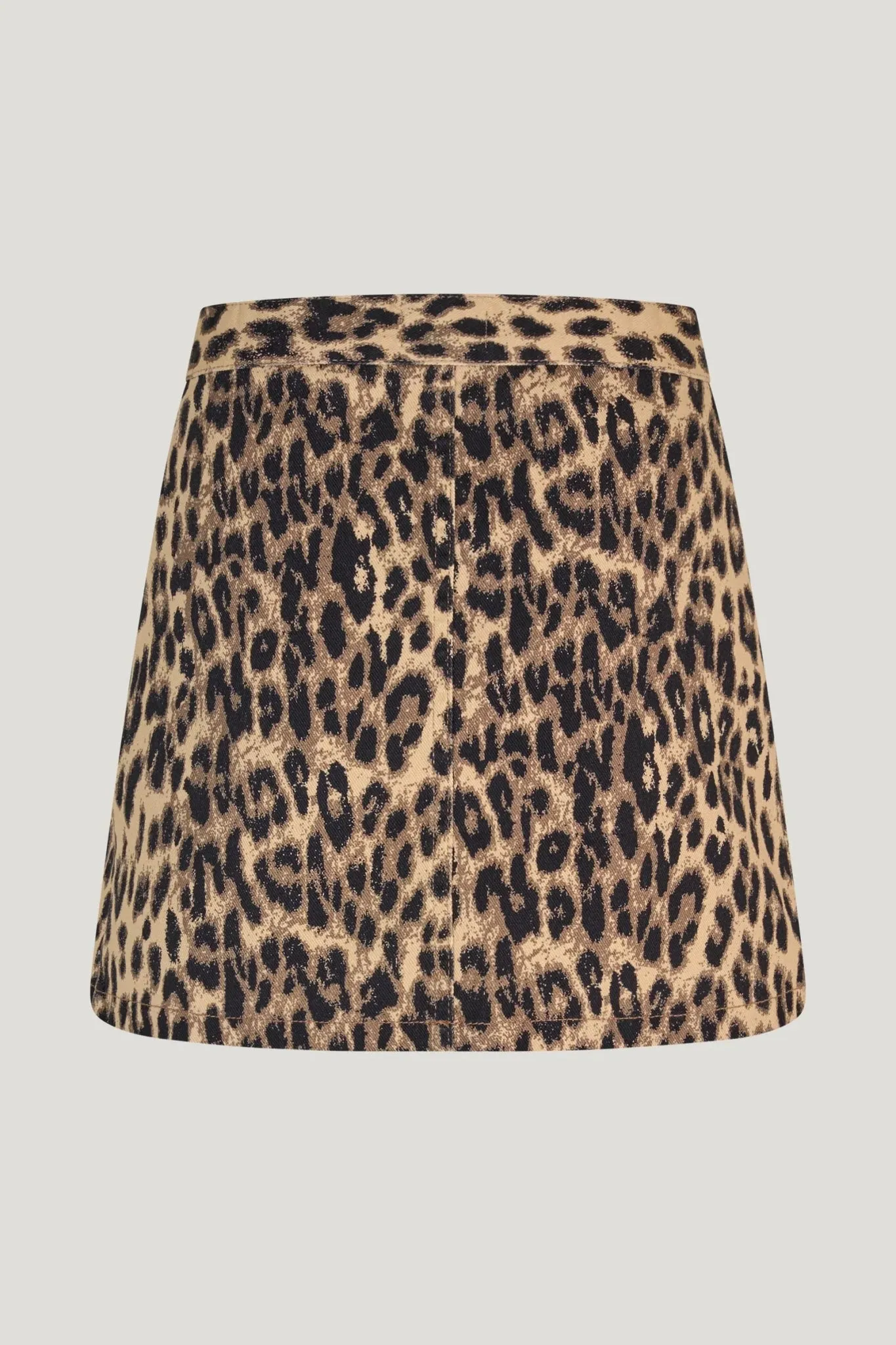 Saima Skirt | Brown Leopard
