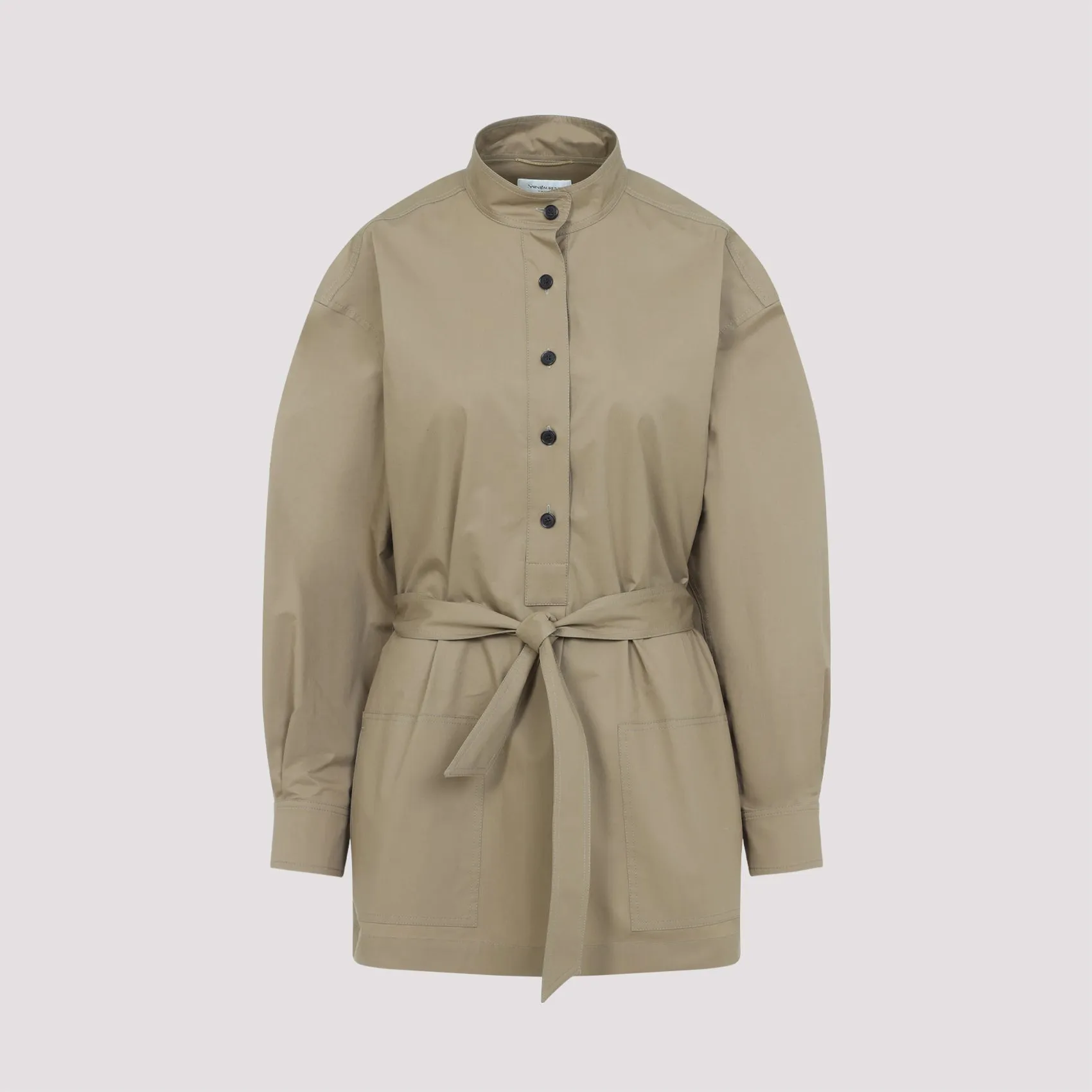 SAINT LAURENT Elegant Mini Shirt for Women