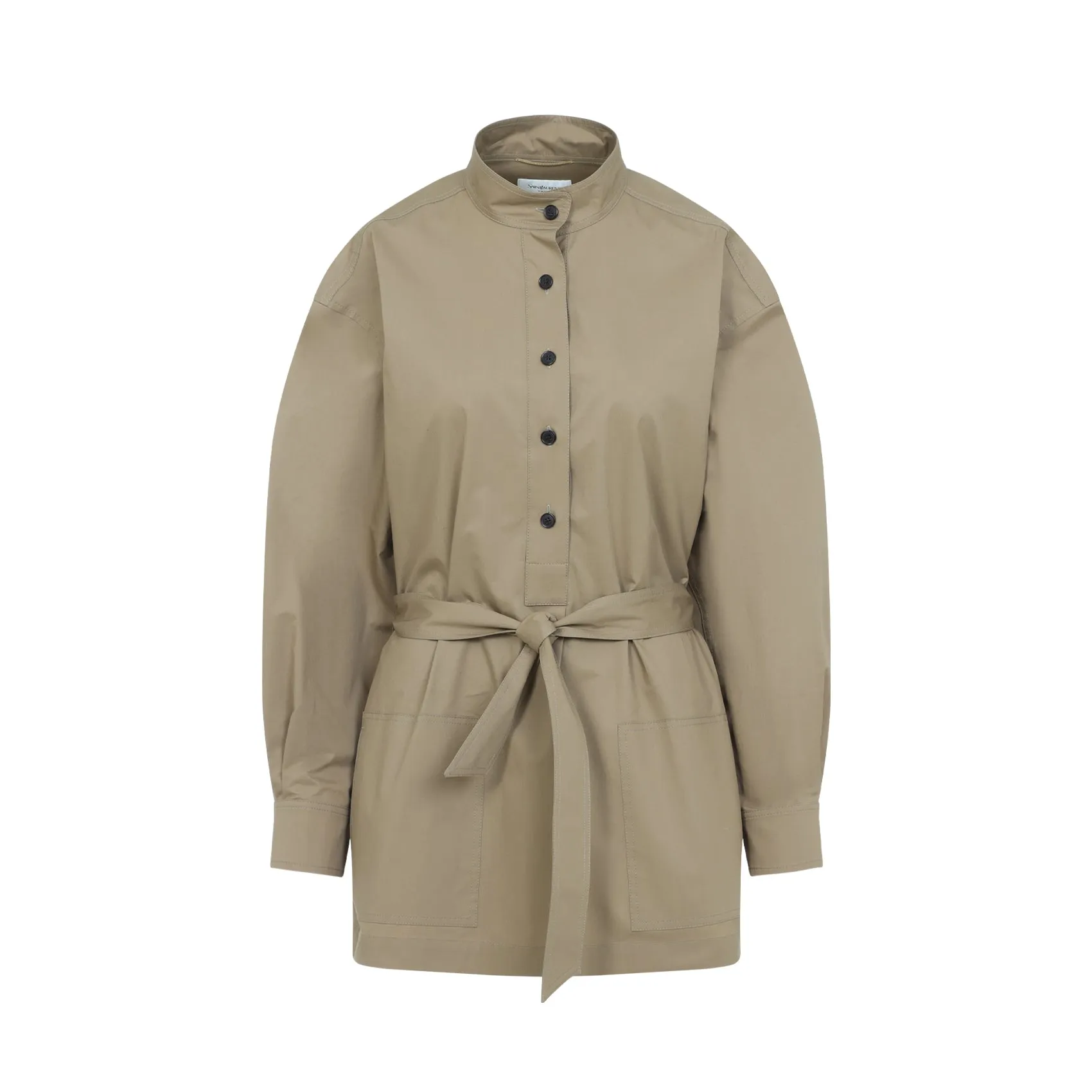 SAINT LAURENT Elegant Mini Shirt for Women