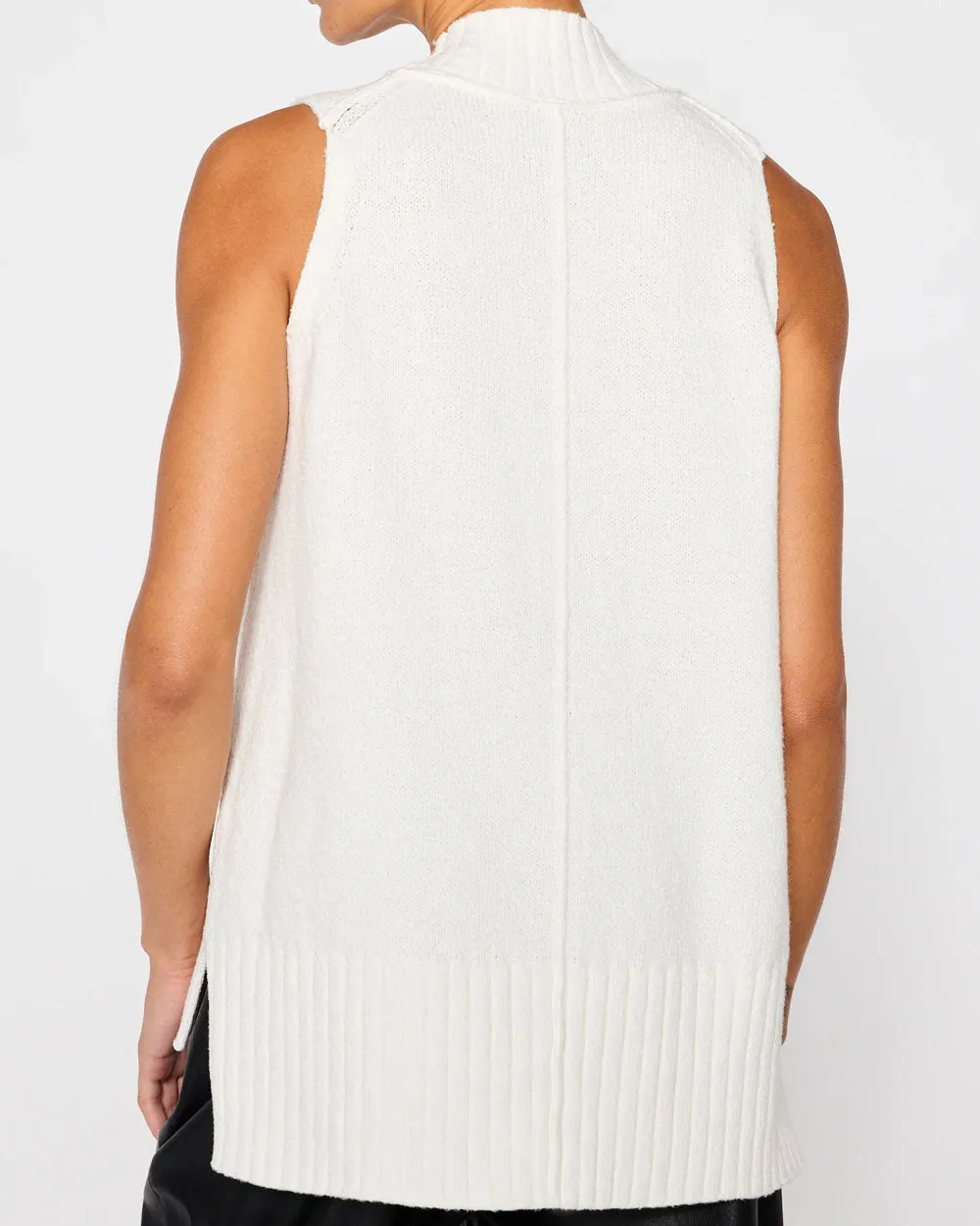 Salt White Celia Knit Tank