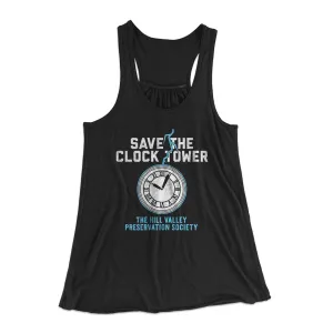 Save the Clock Tower Women's Flowey Tank Top