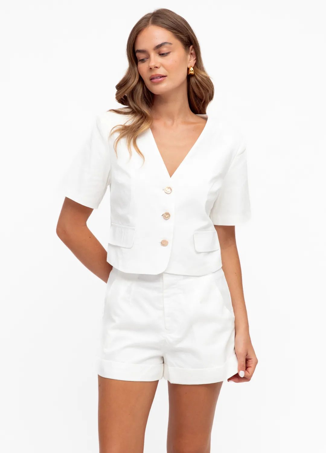 Scarlett shorts - white