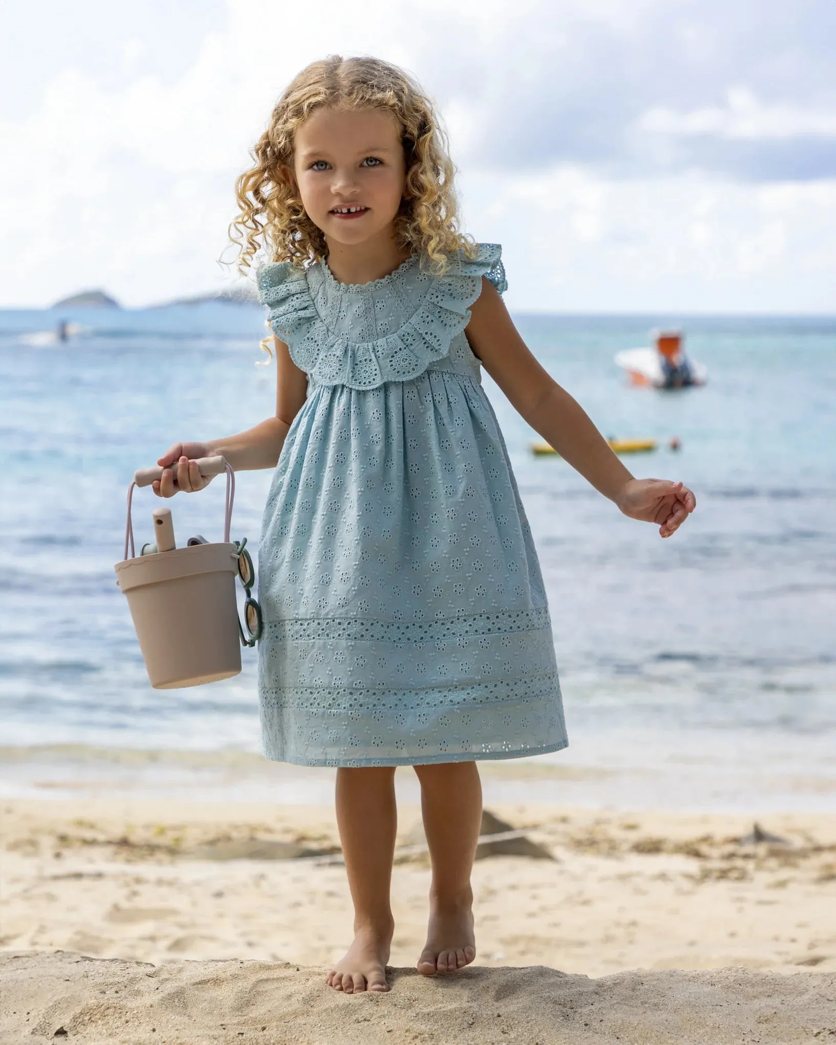Sea Dream Eyelet Dress