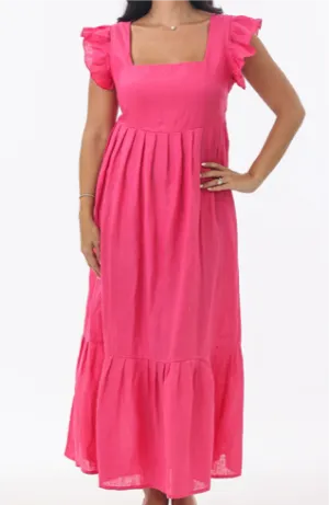 Sea Lustre Tippi Dress Fuchsia