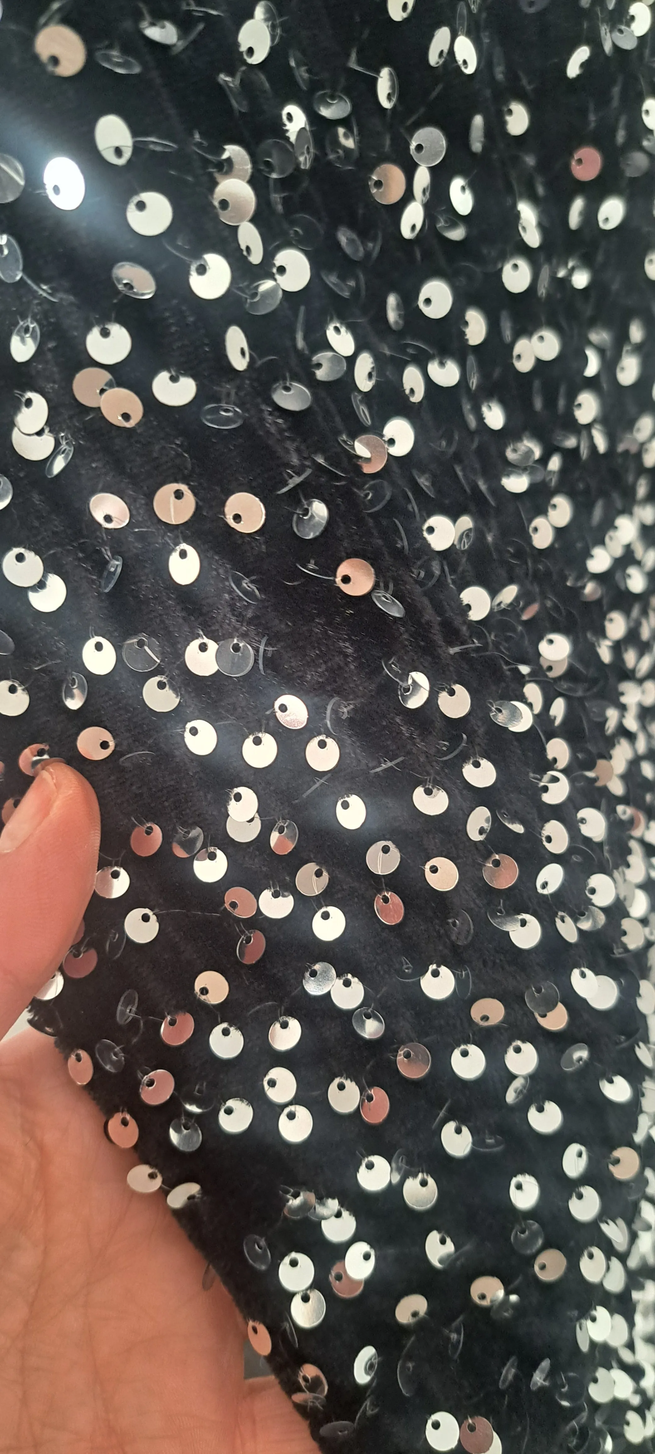 Sequin Stretchy Straight Leg Pants