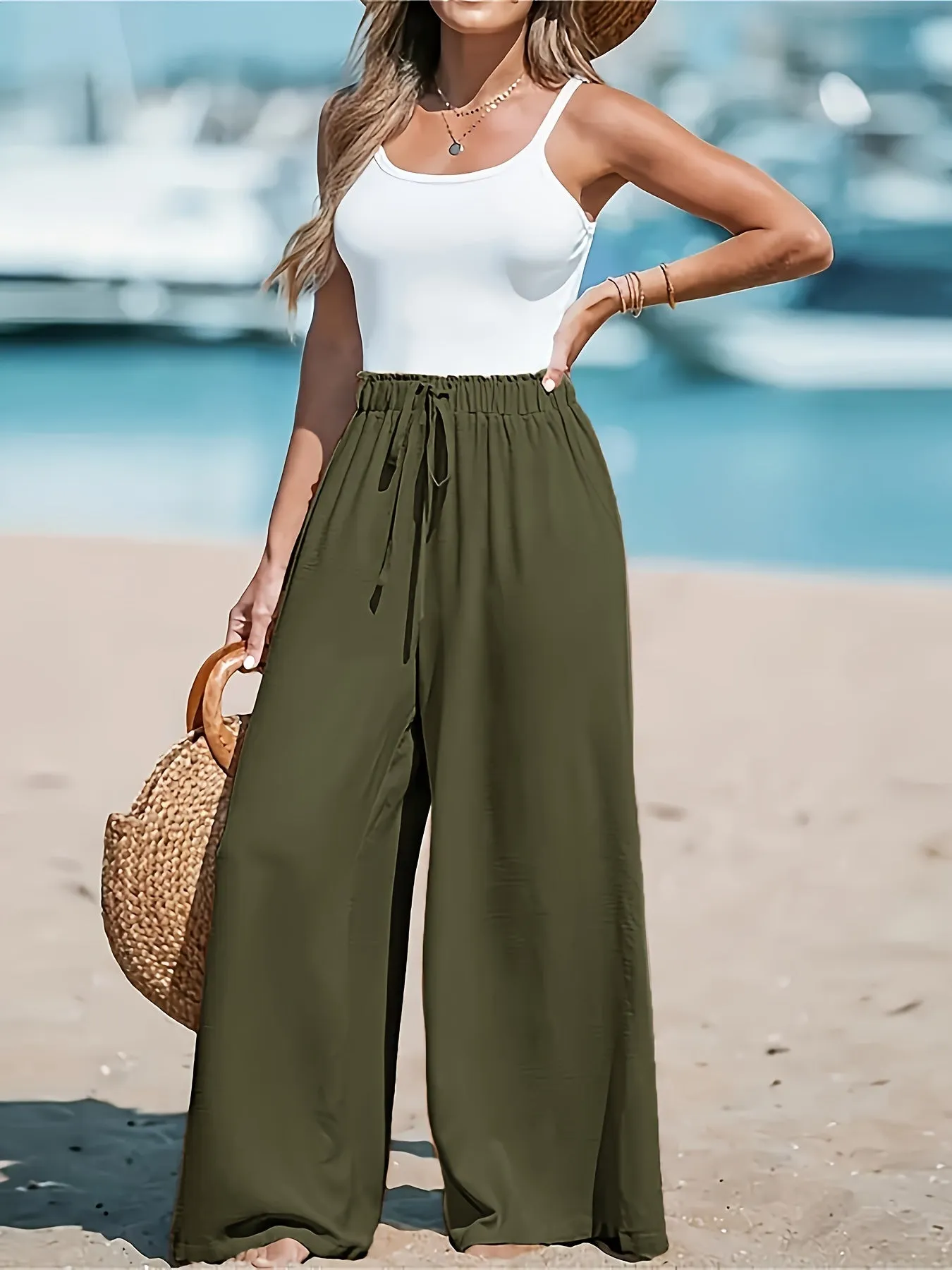 SHAY - WIDE-LEG PANTS