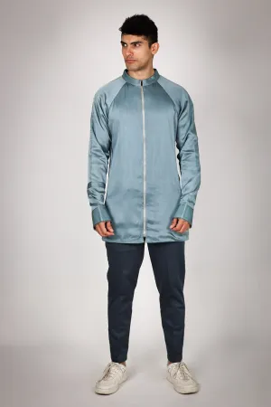 Shirt Kurta & Zip Tailored Pants
