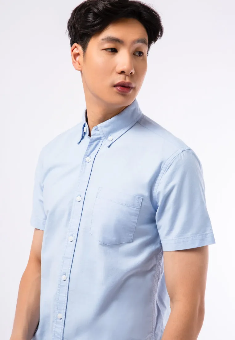 Short Sleeve Oxford Shirt