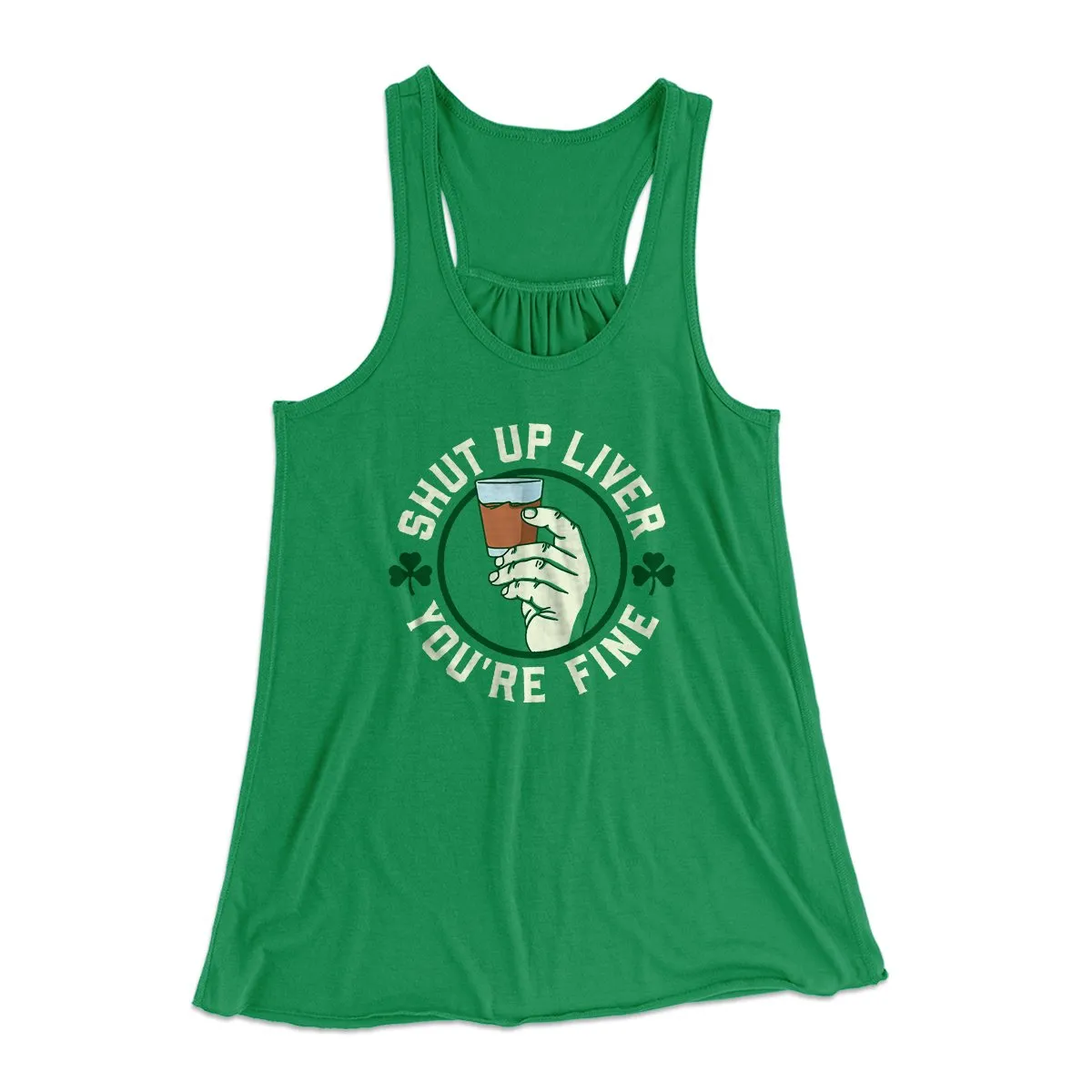 Shut Up Liver Women's Flowey Tank Top