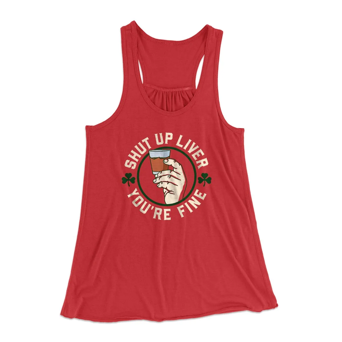 Shut Up Liver Women's Flowey Tank Top